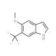 Methyl 6-(trifluoromethyl)-1H-indol-5-yl ether (CAS 178896-78-1) - chemical structure image