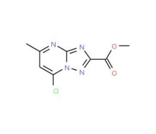 methyl 7-chloro-5-methyl[1,2,4]triazolo[1,5-a]pyrimidine-2-carboxylate - chemical structure image