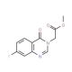 methyl (7-fluoro-4-oxoquinazolin-3(4H)-yl)acetate - chemical structure image