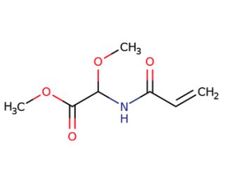 Methyl Acrylamidoglycolate Methyl Ester (CAS 77402-03-0) - chemical structure image
