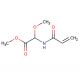 Methyl Acrylamidoglycolate Methyl Ester (CAS 77402-03-0) - chemical structure image
