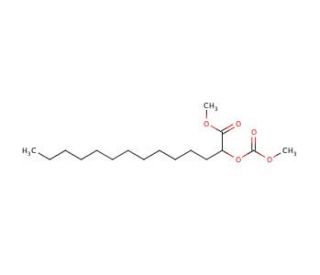 Methyl &alpha;-Acetylmyristate - chemical structure image