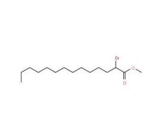 Methyl &alpha;-Bromomyristate (CAS 16631-25-7) - chemical structure image