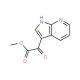 Methyl α-oxo-7-azaindole-3-acetate (CAS 357263-49-1) - chemical structure image