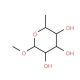 Methyl b-L-fucopyranoside (CAS 24332-98-7) - chemical structure image