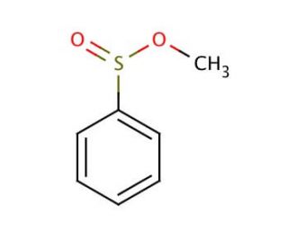 Methyl benzenesulfinate (CAS 670-98-4) - chemical structure image