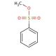 Methyl Benzenesulfonate (CAS 80-18-2) - chemical structure image