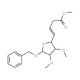 Methyl Benzyl 2,3-O-Isopropylidene-α-D-manno-hept-5-enofuranoside - chemical structure image