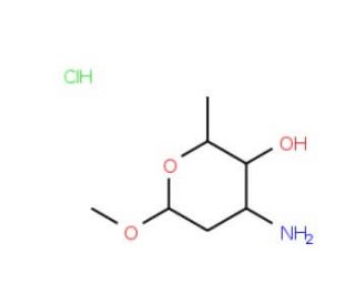 Methyl &beta;-L-Daunosamine Hydrochloride - chemical structure image