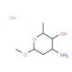 Methyl β-L-Daunosamine Hydrochloride - chemical structure image