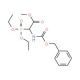 Methyl Cbz-amino(diethoxyphosphoryl)acetate (CAS 114684-69-4) - chemical structure image