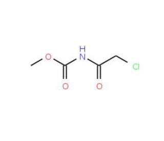 methyl chloroacetylcarbamate (CAS 13558-70-8) - chemical structure image
