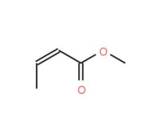 Methyl crotonate (CAS 623-43-8) - chemical structure image