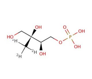 Methyl-D-erythritol-d3 Phosphate - chemical structure image