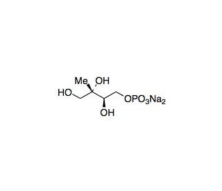 Methyl-D-erythritol Phosphate Disodium Salt (CAS 270928-69-3) - chemical structure image