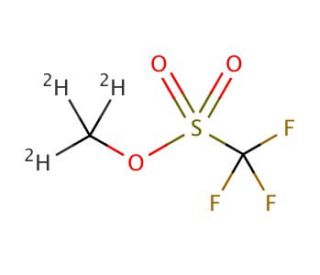 Methyl-d3 trifluoromethane sulfonate (CAS 73900-07-9) - chemical structure image