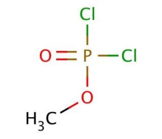 Methyl dichlorophosphate (CAS 677-24-7) - chemical structure image