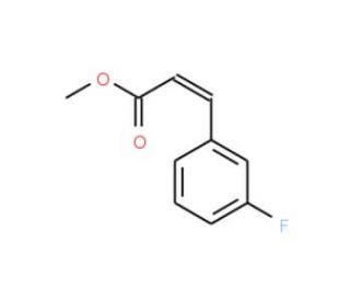 Methyl (E)-3-fluorocinnamate (CAS 74325-03-4) - chemical structure image