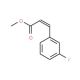 Methyl (E)-3-fluorocinnamate (CAS 74325-03-4) - chemical structure image