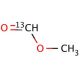 Methyl formate-13C (CAS 92276-15-8) - chemical structure image