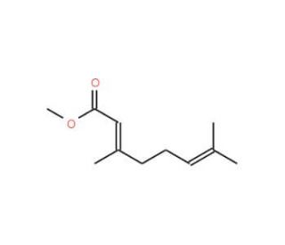 Methyl geranate, mixture of isomers (CAS 1189-09-9) - chemical structure image
