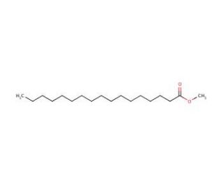 Methyl heptadecanoate (CAS 1731-92-6) - chemical structure image