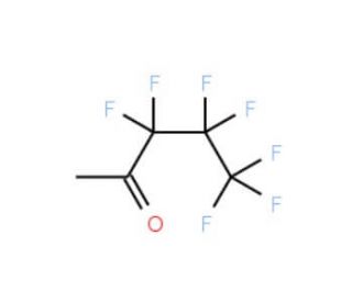 Methyl heptafluoropropylketone (CAS 355-17-9) - chemical structure image