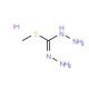 Methyl hydrazine-1-carbohydrazonothioate hydroiodide (CAS 37839-01-3) - chemical structure image