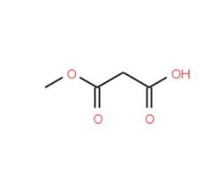 Methyl hydrogen malonate (CAS 16695-14-0) - chemical structure image