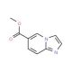 Methyl imidazo[1,2-a]pyridine-6-carboxylate (CAS 136117-69-6) - chemical structure image