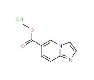 Methyl imidazo[1,2-a]pyridine-6-carboxylate, HCl (CAS 957120-91-1) - chemical structure image