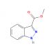 Molecular structure of Methyl indazolyl-3-carboxylate, CAS Number: 43120-28-1 Methyl indazolyl-3-carboxylate (CAS 43120-28-1) - chemical structure image