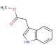 Methyl indole-3-acetate (CAS 1912-33-0) - chemical structure image