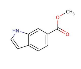Methyl Indole-6-carboxylate (CAS 50820-65-0) - chemical structure image