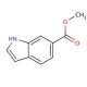 Methyl Indole-6-carboxylate (CAS 50820-65-0) - chemical structure image
