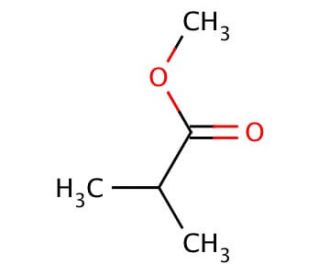 Methyl isobutyrate (CAS 547-63-7) - chemical structure image