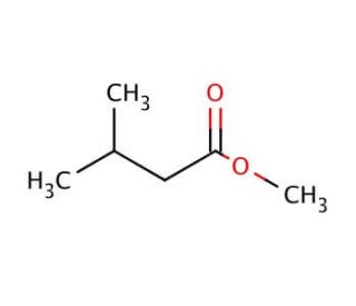 Methyl isovalerate (CAS 556-24-1) - chemical structure image