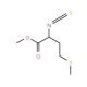 Methyl L-2-isothiocyanato-4-(methylthio)butyrate (CAS 21055-47-0) - chemical structure image