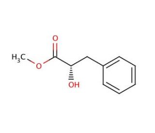 Methyl L-3-phenyllactate (CAS 13673-95-5) - chemical structure image