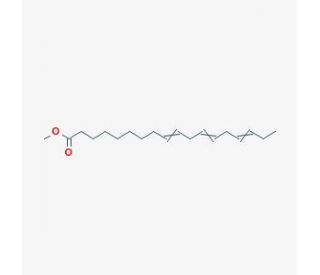 Methyl linolenate (CAS 301-00-8) - chemical structure image
