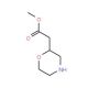 Methyl Morpholin-2-ylacetate (CAS 473269-88-4) - chemical structure image