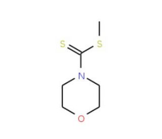 Methyl morpholine-4-carbodithioate (CAS 62604-08-4) - chemical structure image