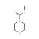 Methyl morpholine-4-carbodithioate (CAS 62604-08-4) - chemical structure image