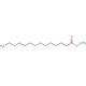 Methyl myristate (CAS 124-10-7) - chemical structure image