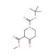 Methyl N-Boc-4-oxopiperidine-3-carboxylate (CAS 161491-24-3) - chemical structure image