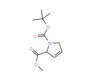 Methyl N-Boc-L-proline-3-ene (CAS 74844-93-2) - chemical structure image