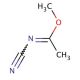 methyl N-cyanoethanecarboximidate - chemical structure image