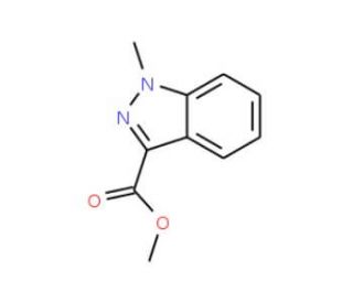 Methyl-N-methyl-indazole-3-carboxylate (CAS 109216-60-6) - chemical structure image