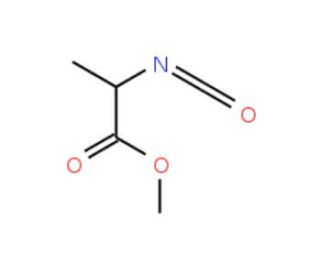 Methyl N-(oxomethylene)alaninate (CAS 30293-82-4) - chemical structure image