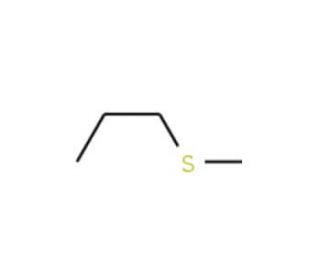 Methyl n-propyl sulfide (CAS 3877-15-4) - chemical structure image